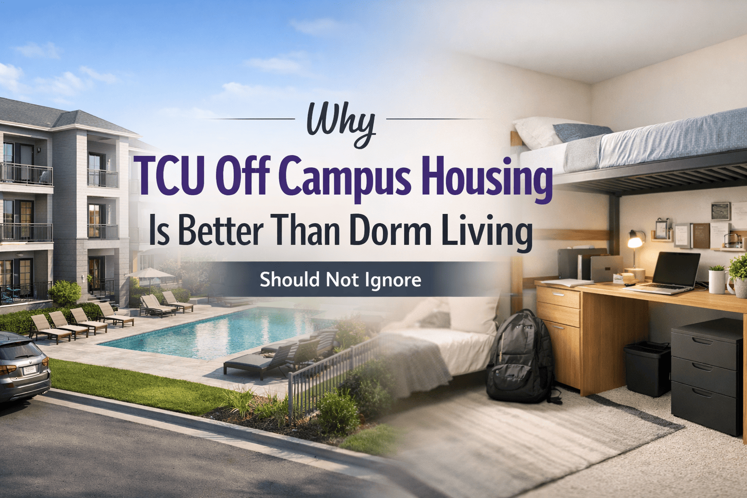 Why TCU Off Campus Housing Is Better Than Dorm Living