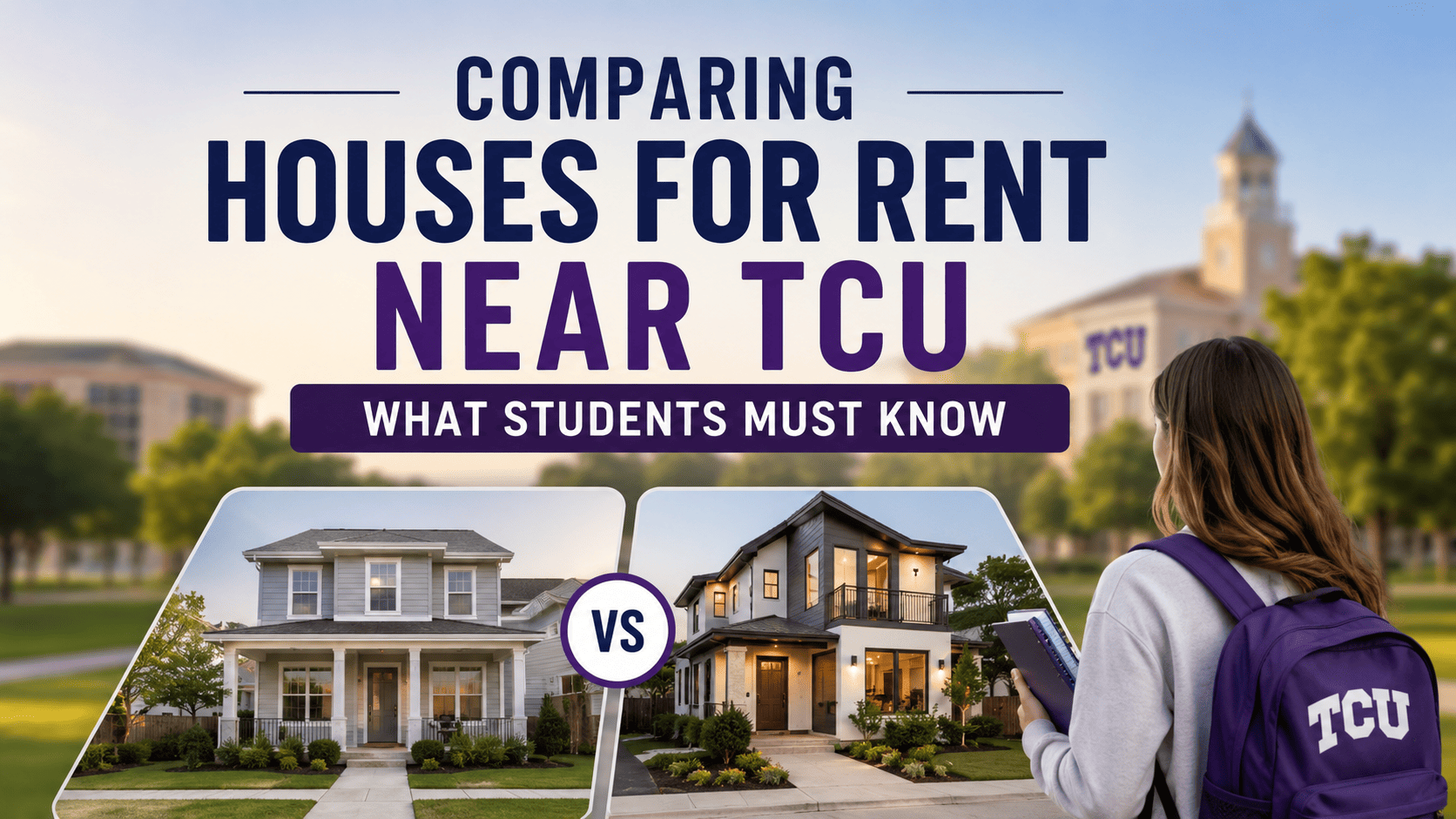 Comparing Houses for Rent Near TCU What Students Must Know